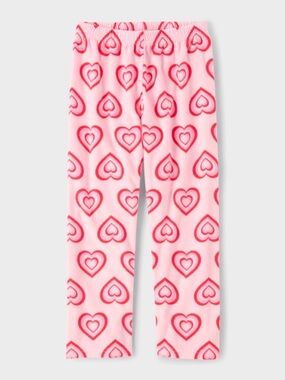 Kids Pink Heart Print Micro-fleece  Pajama Pants | NWT!